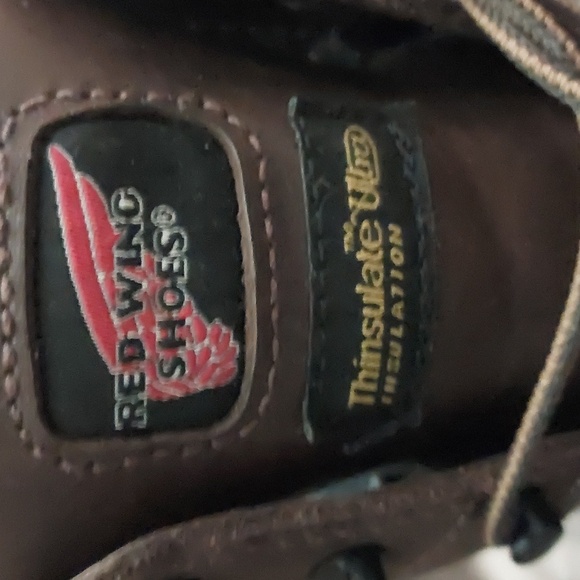 Red Wing Men's Work Boots Steel Toe Sz 10D - Picture 3 of 8